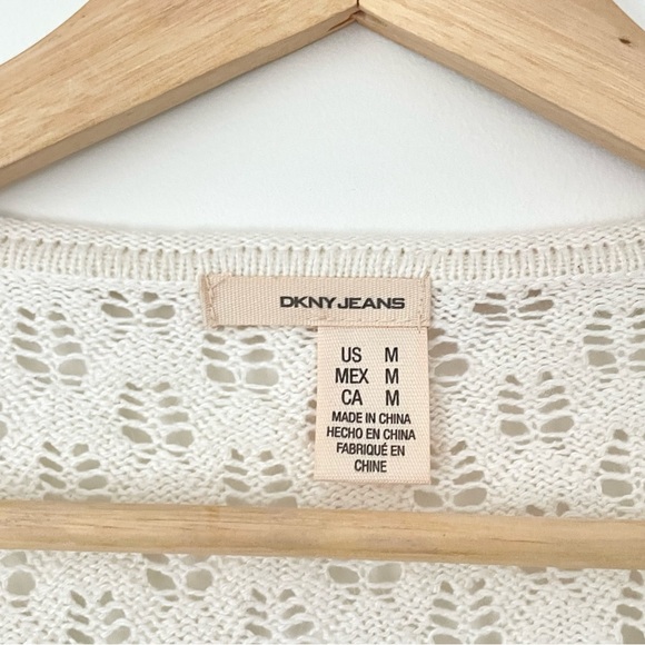 🌱2/$10 | DKNY Cropped Knit Sweater - Picture 4 of 4
